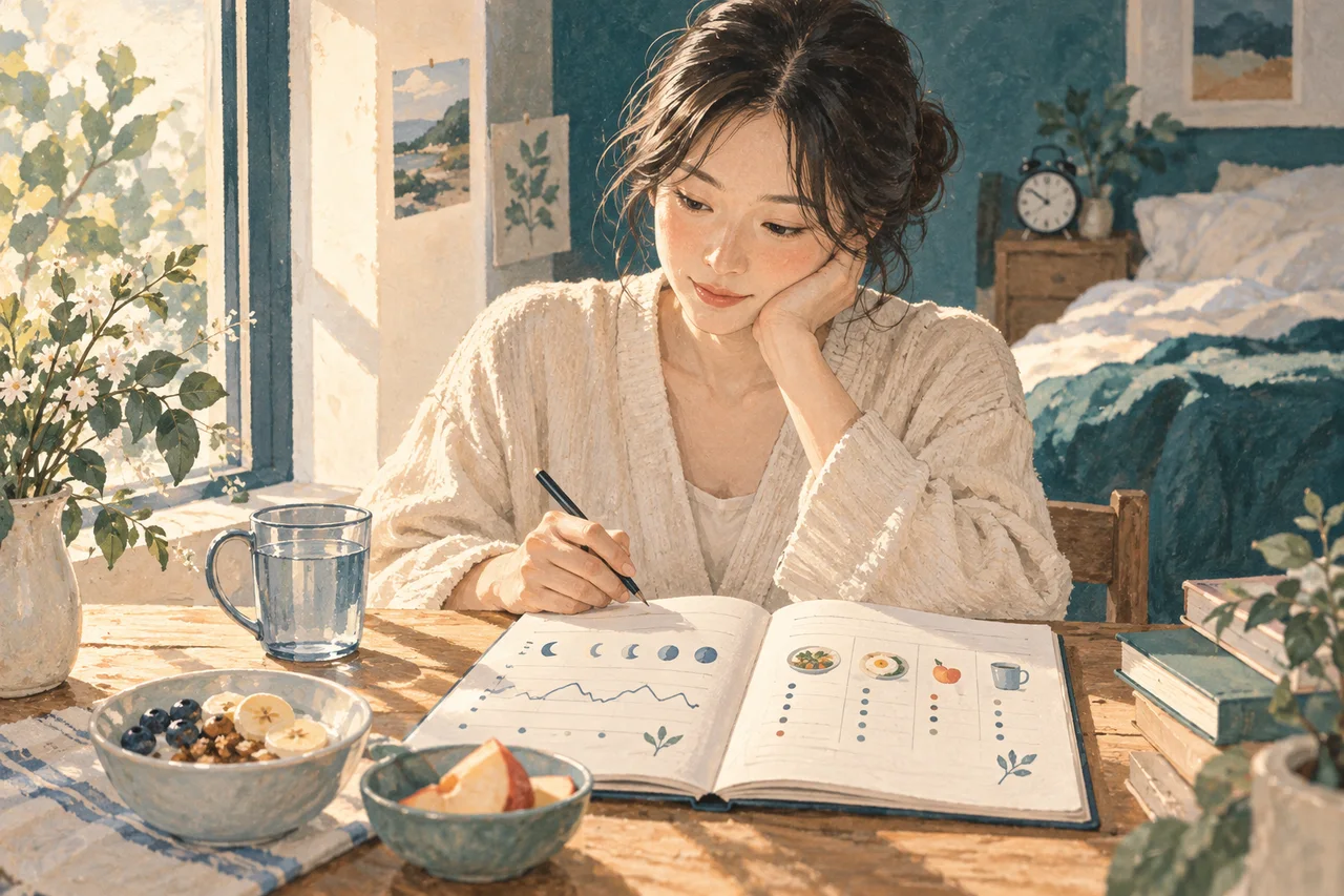 잠과 식욕이 달라졌을 때: 우울과 몸의 변화를 살피는 7일 관찰기록